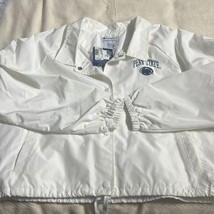 Penn State cropped rain jacket